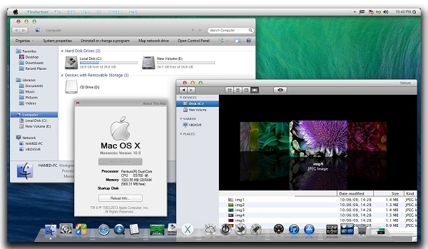 download mac os x 10.5 for free in windows 7