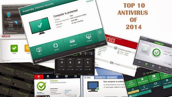 top 10 antivirus 2014
