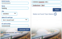 UTS Android App Indian Railway
