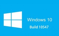 Windows 1o Build 10547
