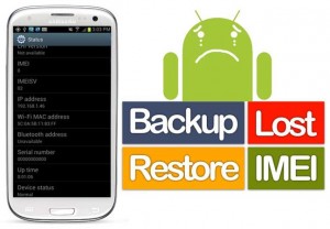 Backup Restore IMEI Android