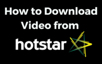 Download Video from hotstar